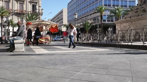 CATANIA CITY CENTRE Stock Footage 167509188