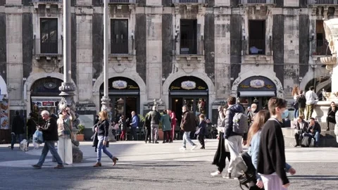 CATANIA CITY CENTRE Stock Footage 167509808