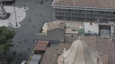 Catania duomo Video stock 316462400