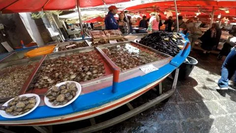 Catania (Sicily). Stock Photos