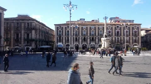 CATANIA TIMELAPSE Stock Footage 167505120