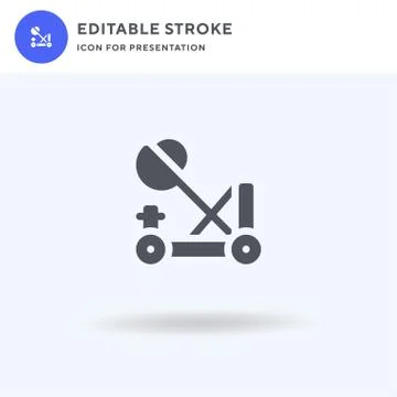 Catapult icon vector, filled flat sign, solid pictogram isolated on white, logo Illustration