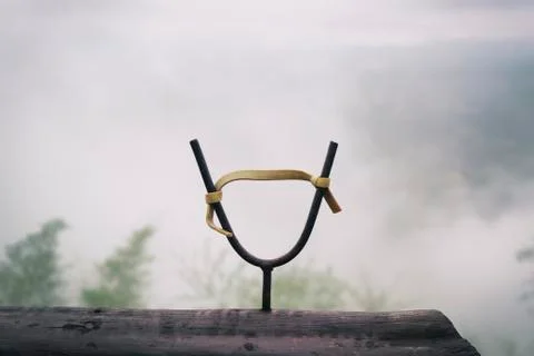 Catapult small Stock Photos