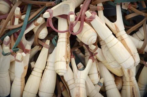 Catapults Foto stock