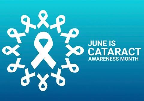 Cataract Awareness Month Stock Illustration