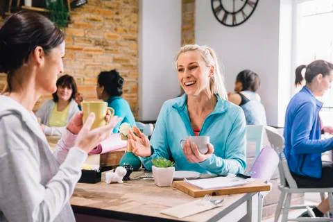 Catch Up Coffee Fotos Stock