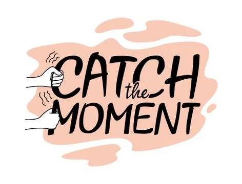 Catch-the-moment Stock Illustration