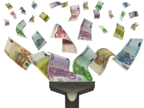 Catch the money concept Stock Illustration