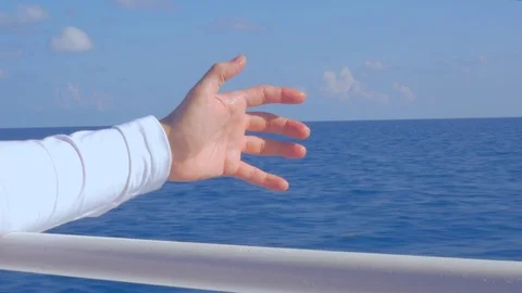 Catch the wind on a ship Video stock 87674365