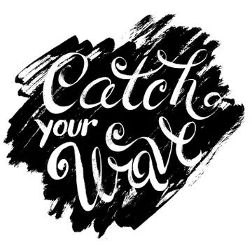 Catch Your Wave Stock Illustration