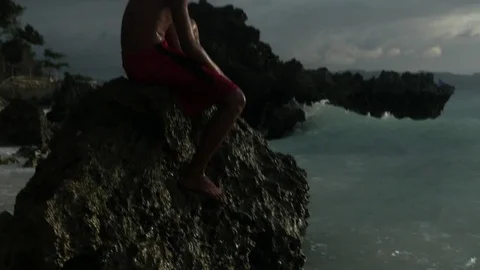 Catching fish 3 Video stock 74726721