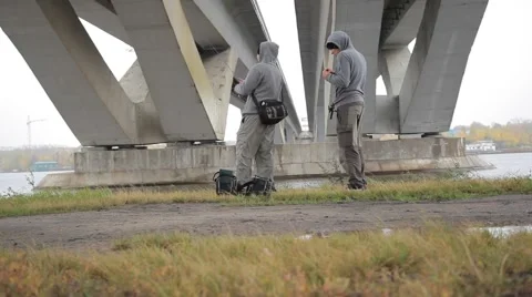 Catching predator spinning 動画素材 48897841