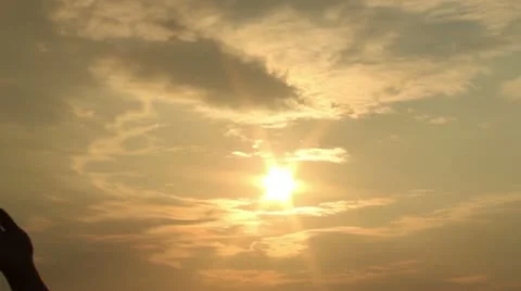 Catching The Sun Stock Footage 11344454