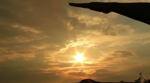 Catching The Sun Stock Footage 11344552