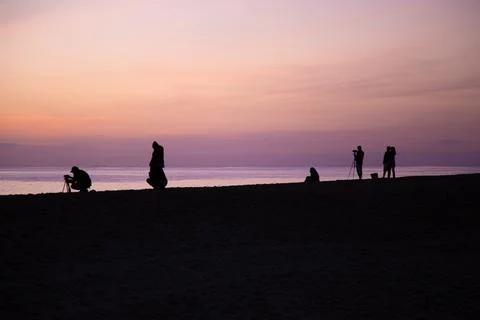 Catching the Sunset 스톡 사진