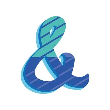 Catchword ampersand icon Ilustración de archivo