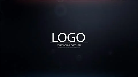 Catchy High Tech Trailer Logo Stock After Effects