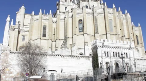 Catedral de Almudena 1 Stock Footage 51703802