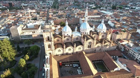 Catedral de Cuenca / Iglesia de la Inmaculada Concepcion / Cuenca´s Church Stock-Footage 300899643