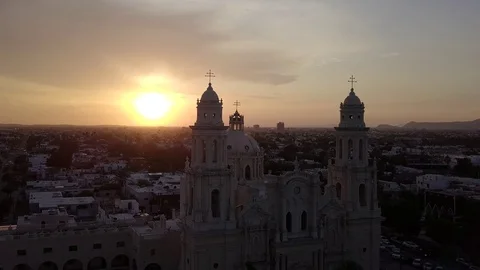 Catedral de Hermosillo Stock Footage 119282681