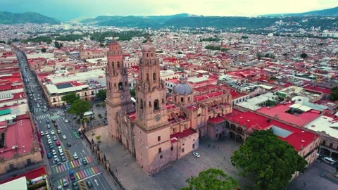 Catedral De Morelia 60fps 스톡 동영상 228438262