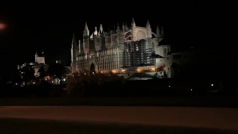 Catedral de Santa Mar a Palma de Mallorca Stock Footage 79867923