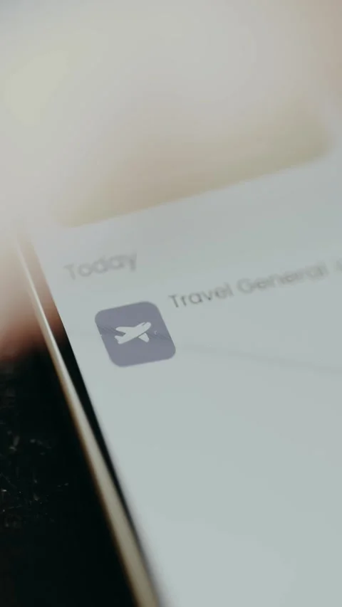 Category labeled Travel General from a user interface Stock Footage 330673188
