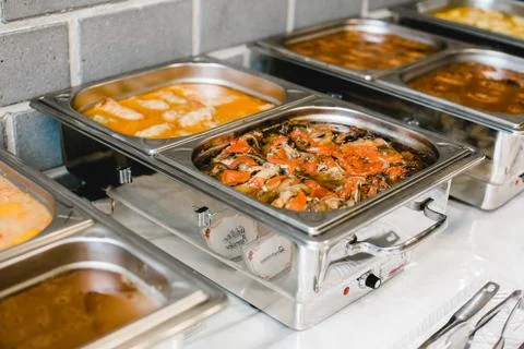 Catering buffet for wedding Foto stock