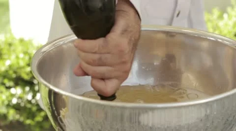 Catering champagne Stock-Footage 11357439