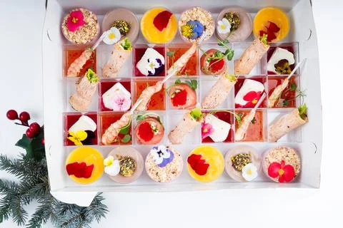 Catering for events. Buffet snacks. Stock Photos