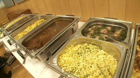 Catering Stock Footage