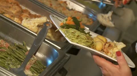 Catering Stock Footage 12148797