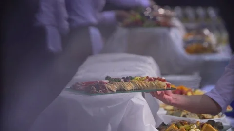 Catering Stock Footage 83285690