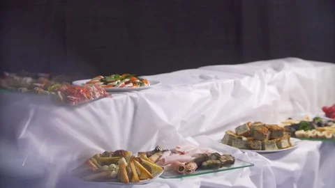 Catering Stock Footage 83285739