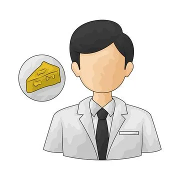 Catering manager illustration Stock Illustration