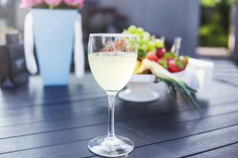 Catering is outside on event Stock Photos