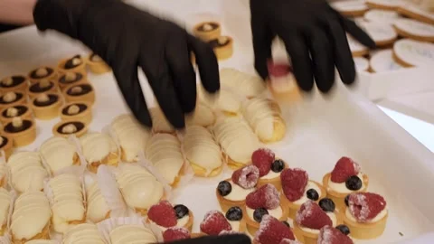 Catering Preparation at Event Stock Footage 274159891