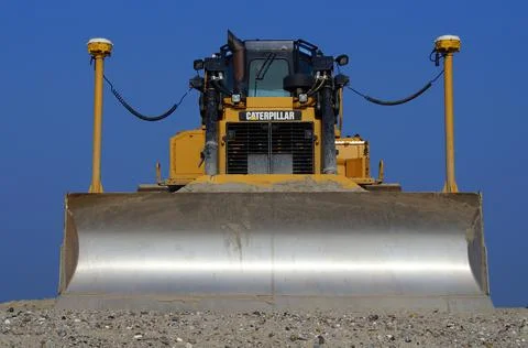Caterpillar (CAT) D6T LGP bulldozer Stock Photos