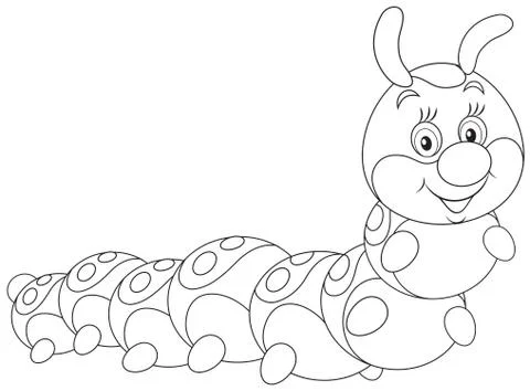 Caterpillar Stock Illustration