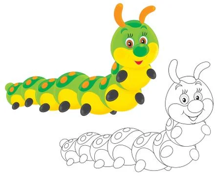 Caterpillar Stock Illustration