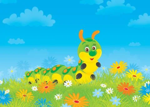 Caterpillar Stock Illustration