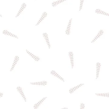 Caterpillar insect glyph seamless pattern Illustrazione stock