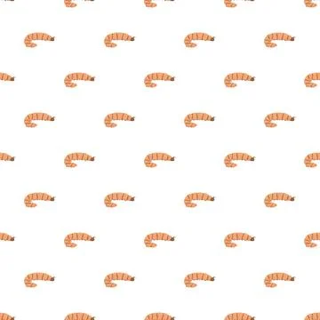 Caterpillar larva insect repeated pattern cute animal Stock Illustration