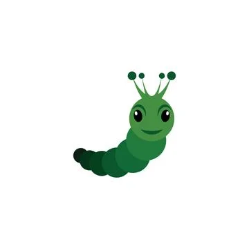 Caterpillar logo icon vector design element 스톡 일러스트