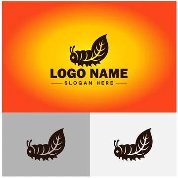 Caterpillar logo vector art icon graphics for business brand icon caterpill.. Stock Illustration