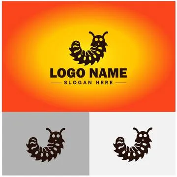 Caterpillar logo vector art icon graphics for business brand icon caterpill.. Stock Illustration