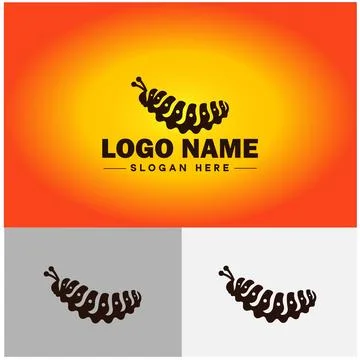 Caterpillar logo vector art icon graphics for business brand icon caterpill.. Stock Illustration