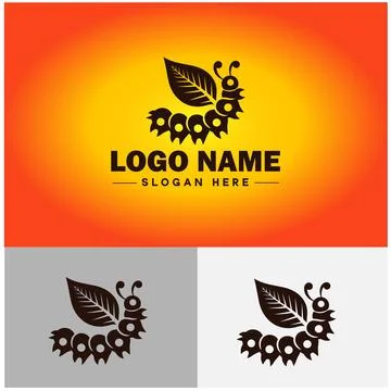 Caterpillar logo vector art icon graphics for business brand icon caterpill.. 스톡 일러스트