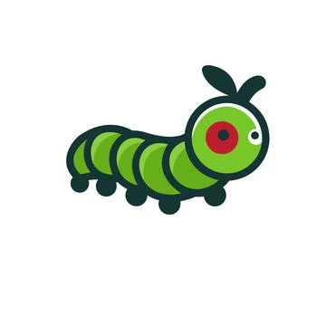 Caterpillar Vector Illustration Stock Illustration