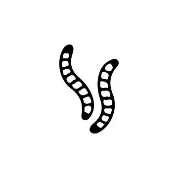 Caterpillars icon. Elements of world of insects icon for concept and web apps Stockillustratie